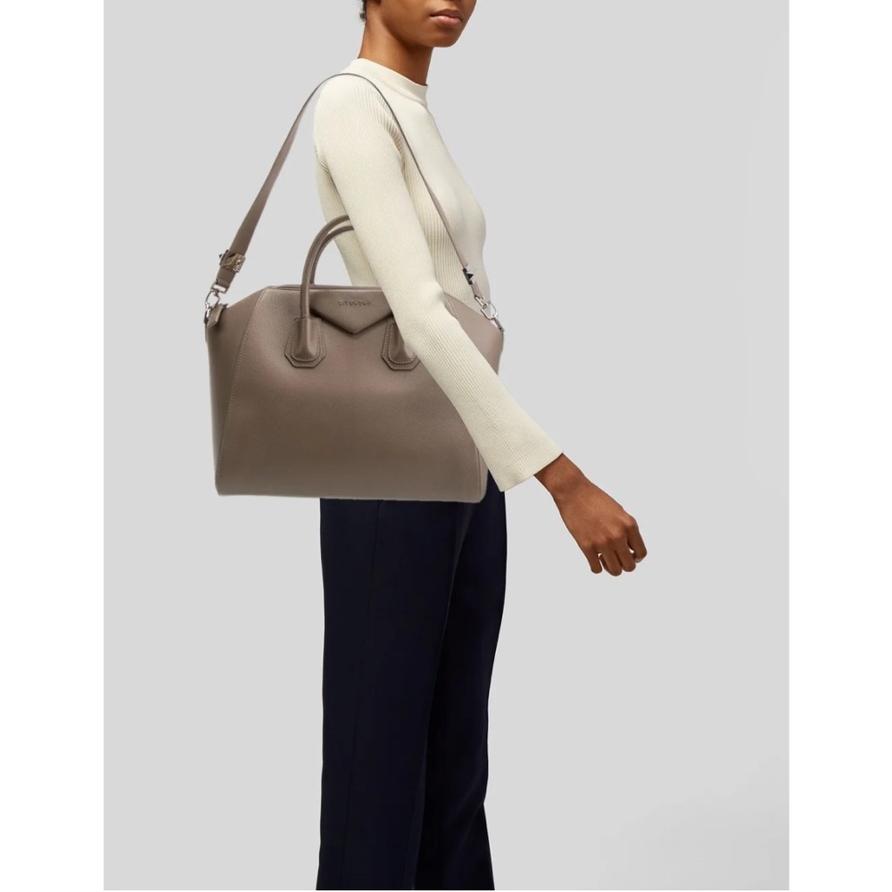 Givenchy Beige Leather Satchel - Picture 2 of 6